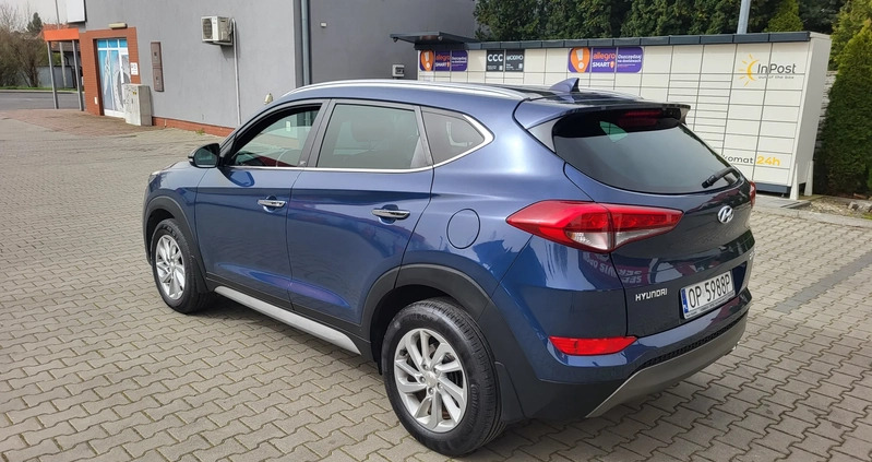 Hyundai Tucson cena 87700 przebieg: 90000, rok produkcji 2018 z Sędziszów Małopolski małe 254